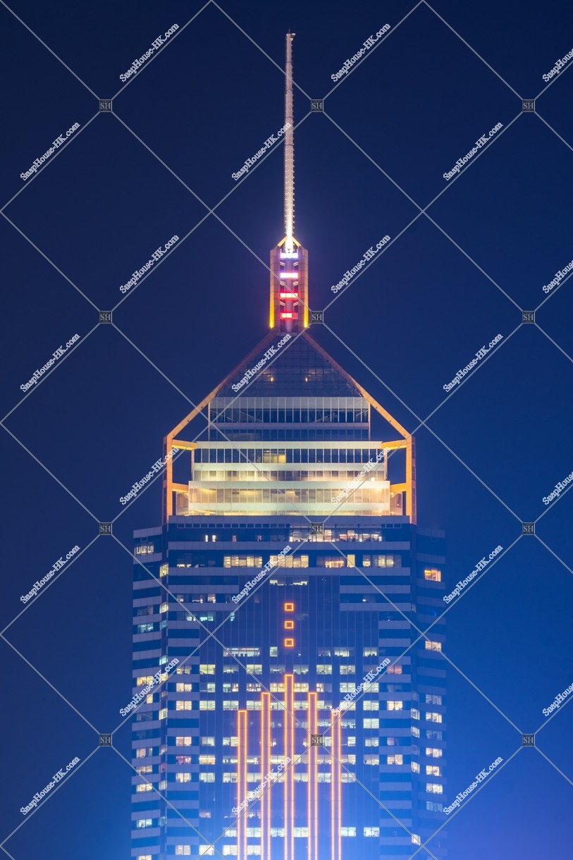 high-rise buildings of Central Plaza