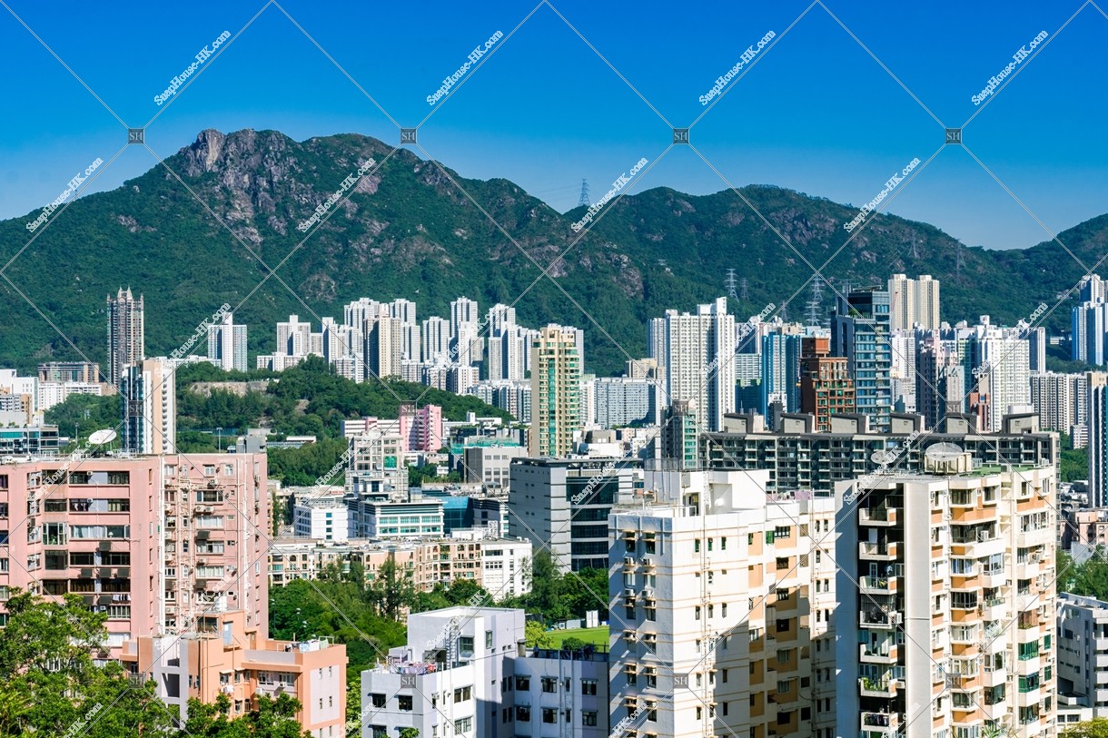 Buildings at Lion Rock