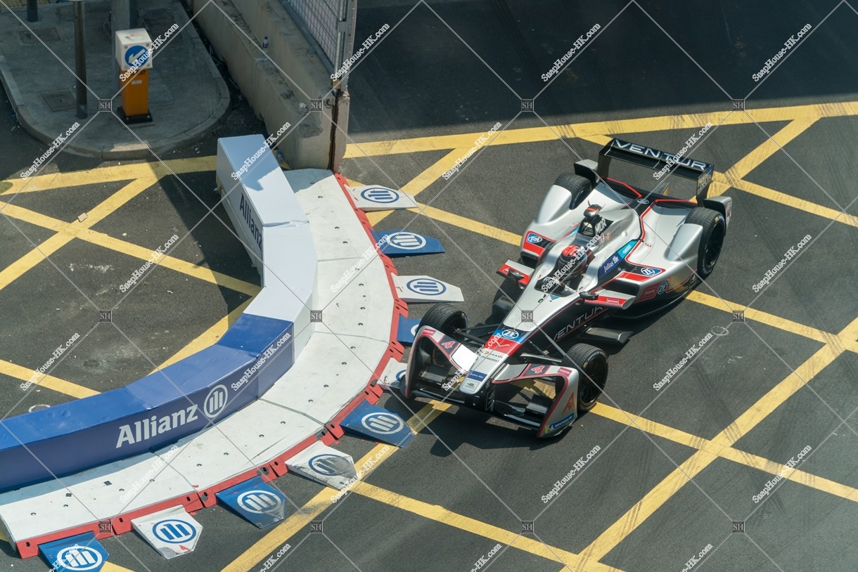 HK Formula E F1 car that runs course, No.8