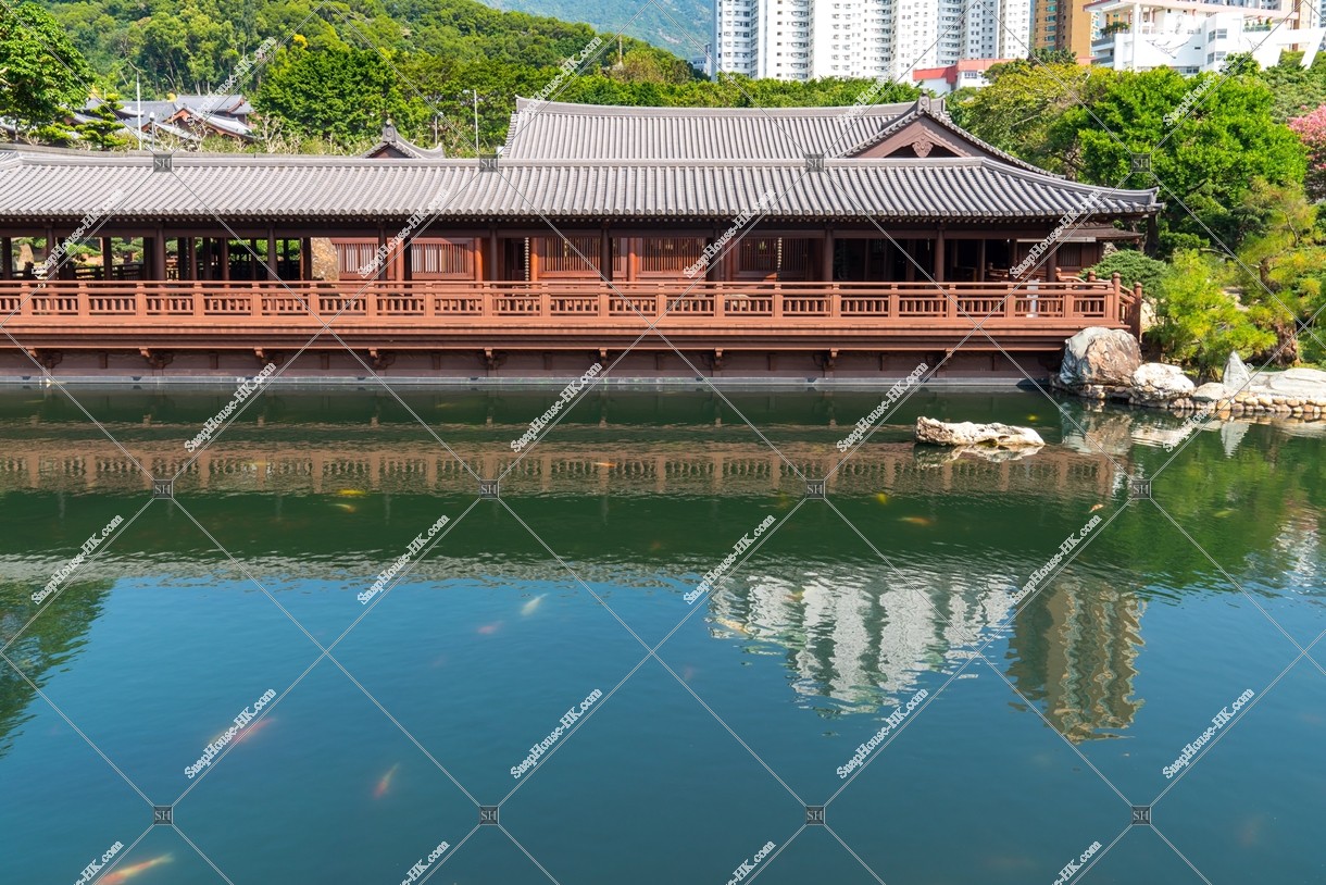 Song Cha Xie and ponds, Nan Lian Garden, No.1