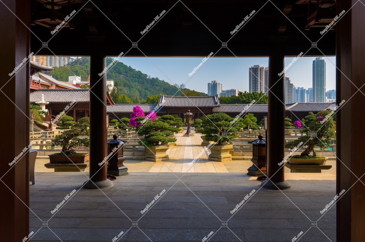 View of Chi Lin Nunnery, No.5