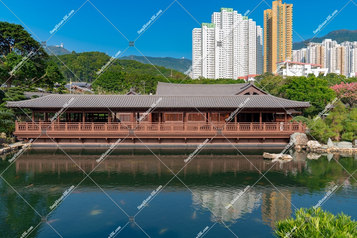Song Cha Xie and ponds, Nan Lian Garden, No.3