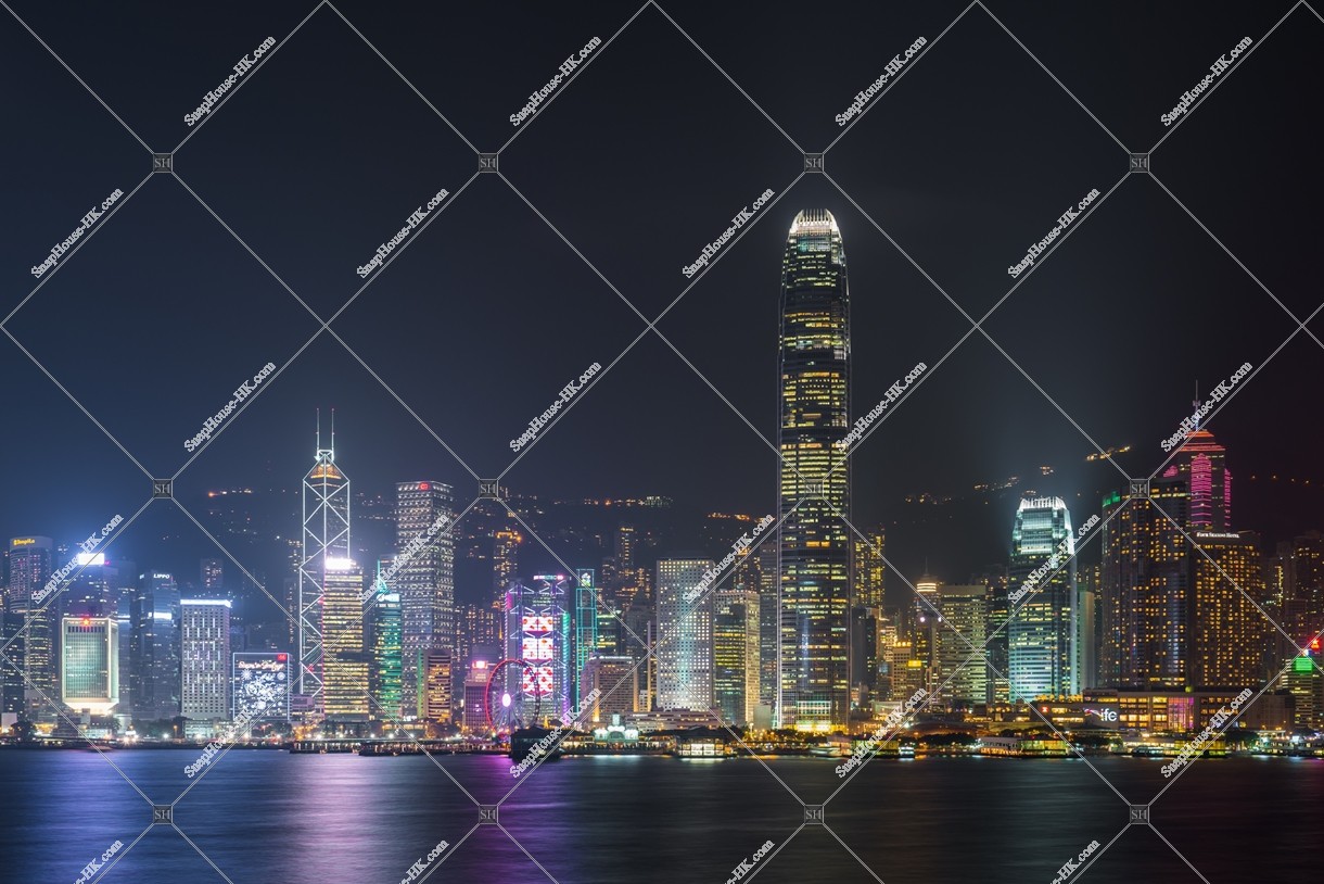 Night View of Central from Tsim Sha Tsui, No.2