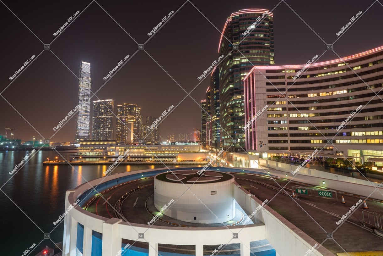 Night View from Tsim Sha Tsui Harbour City