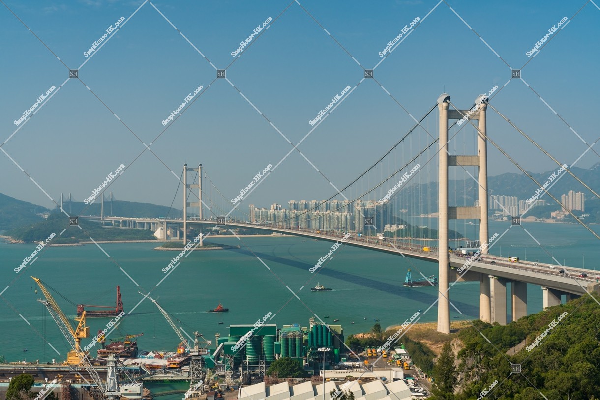 View of Tsing Ma Bridge, No.2
