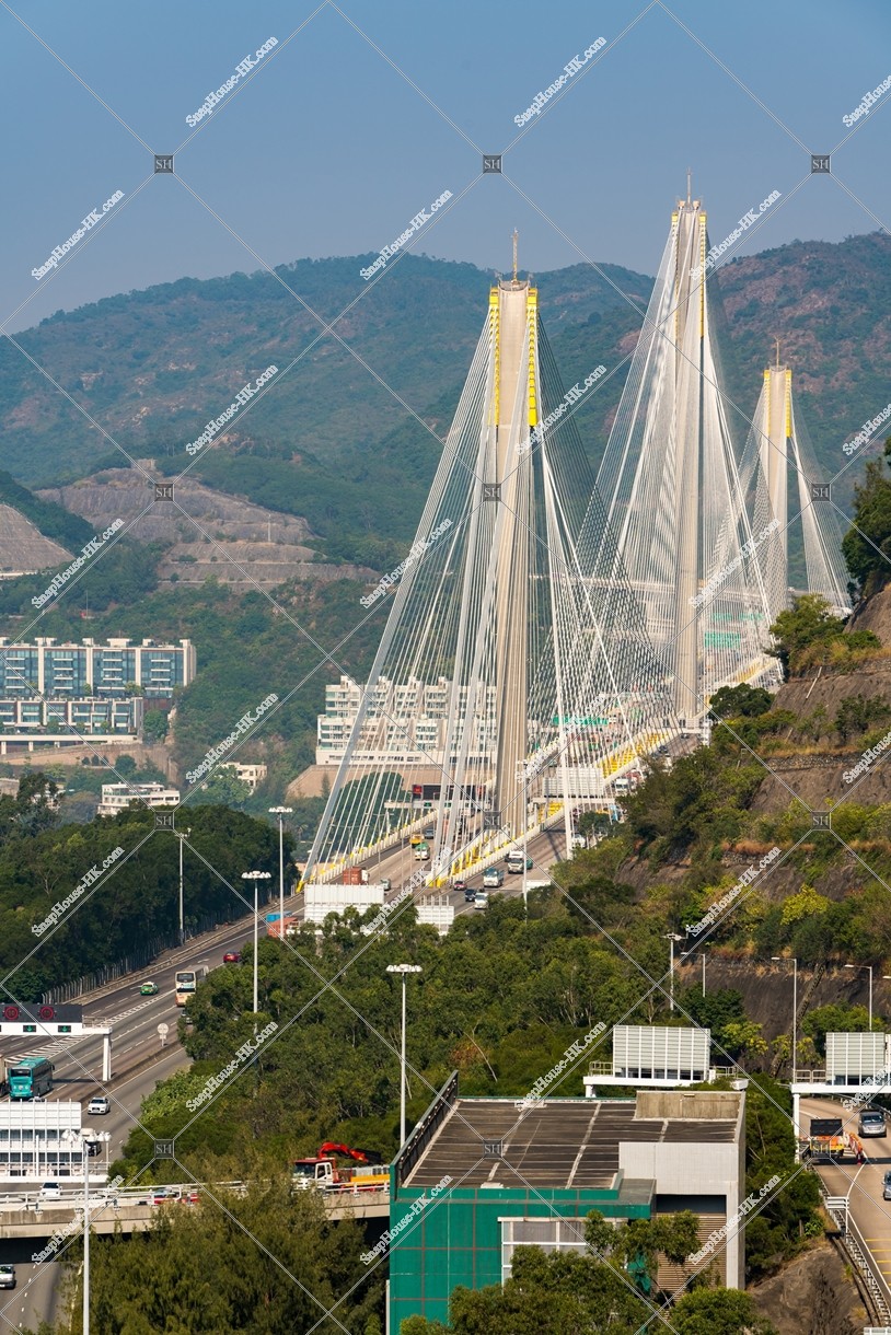 View of Ting Kau Bridge, No.1