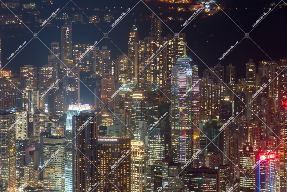 Nigh view of the center and nearby [Landscape]