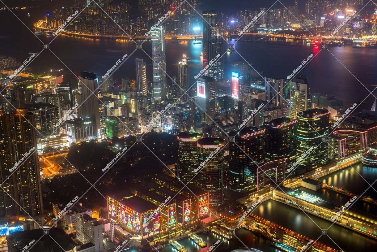 Night view of Tsim Sha Tsui