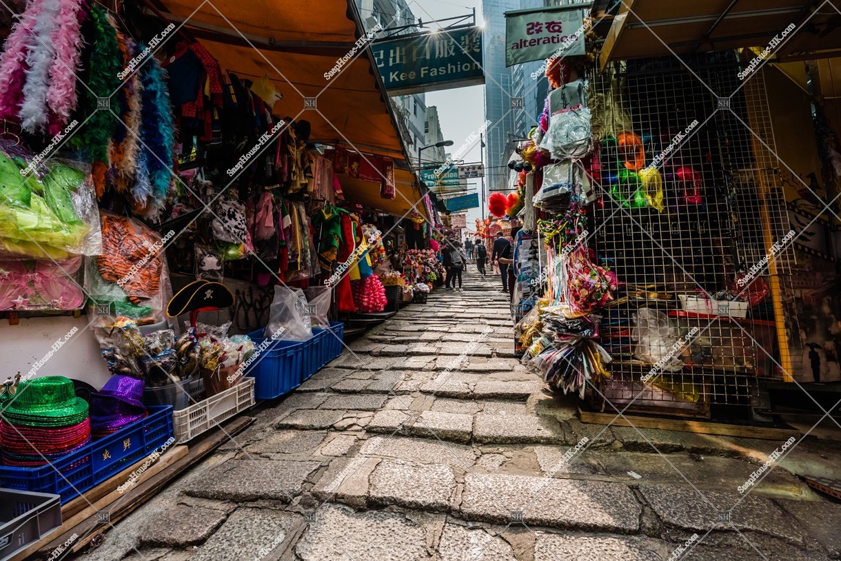 View of Pottinger Street, Central, No.3