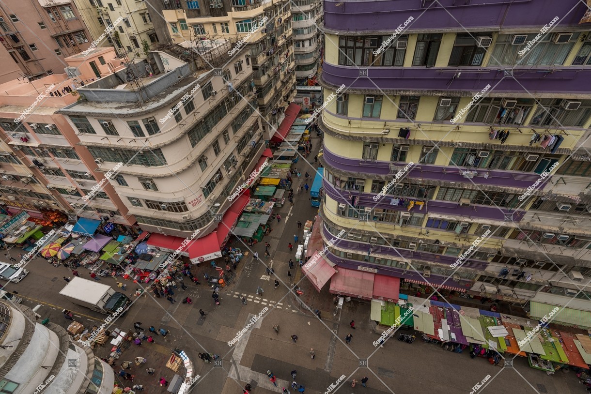 View of old town at Sham Shui Po, No.2
