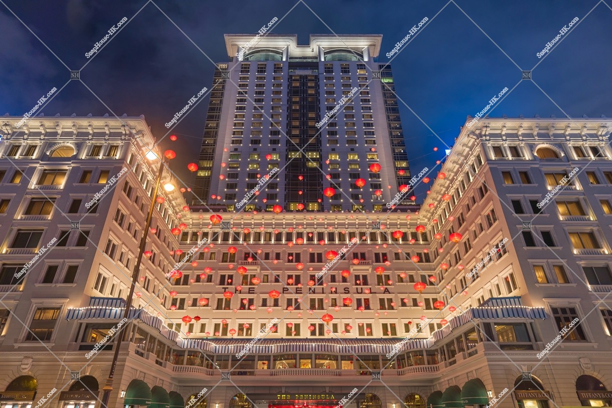 Night View of Peninsula Hotel, Tsim Sha Tsui, No.4