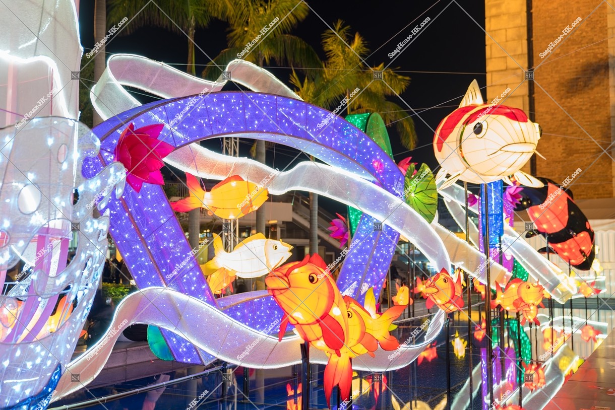 Chinese New Year's greeting object, Tsim Sha Teui