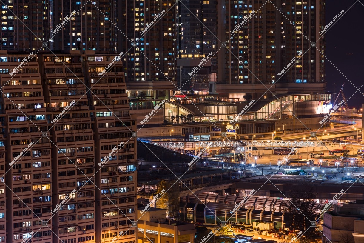 Night View of West Kowloon, No.3