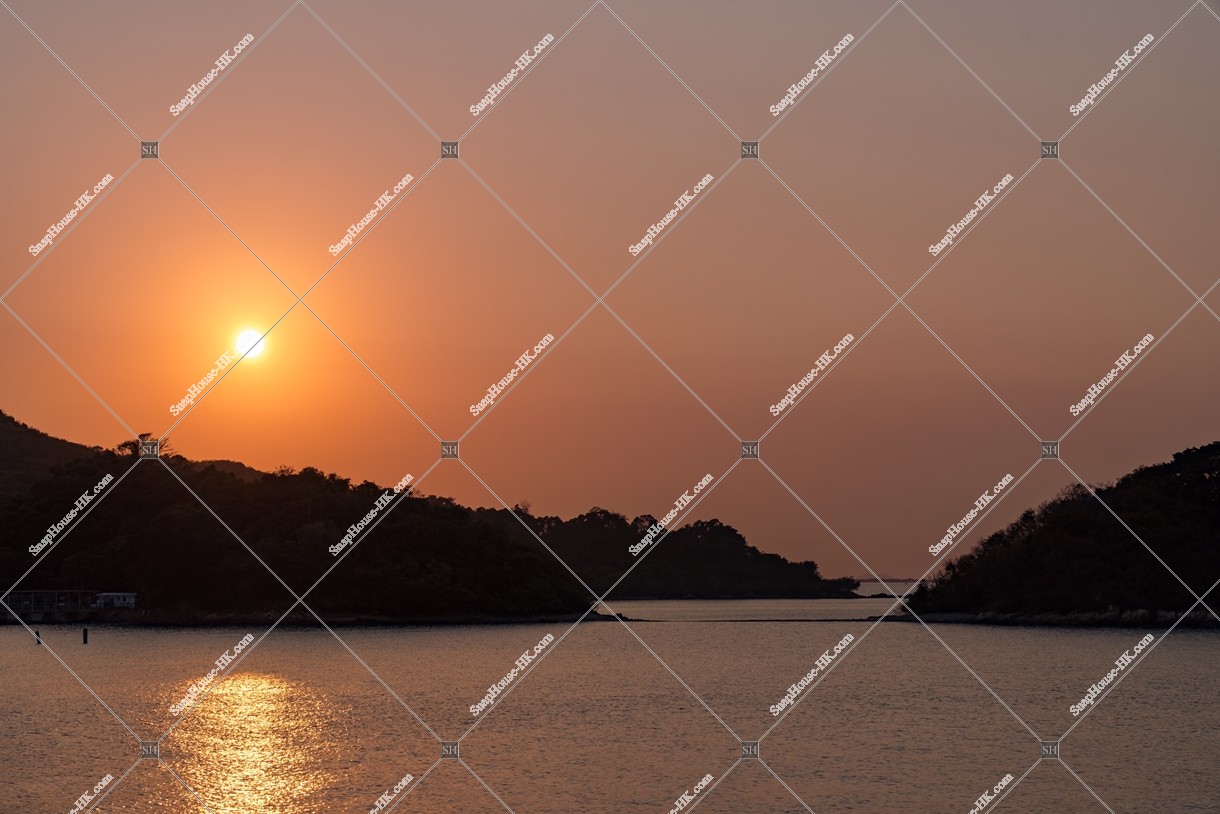 Sunset view of from Sunny Bay, No.2