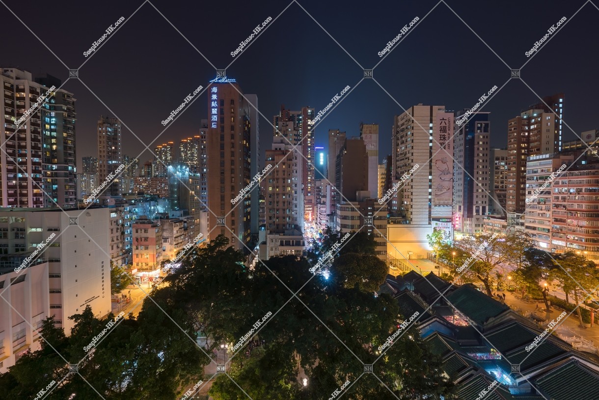 Night view of Yau Ma Tei, No.4