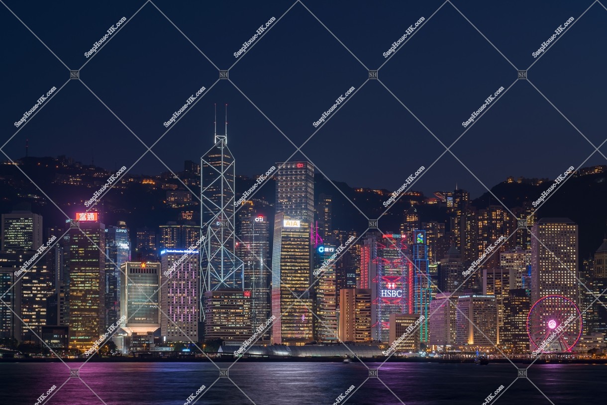 Night View of Central from Tsim Sha Tsui, No.5