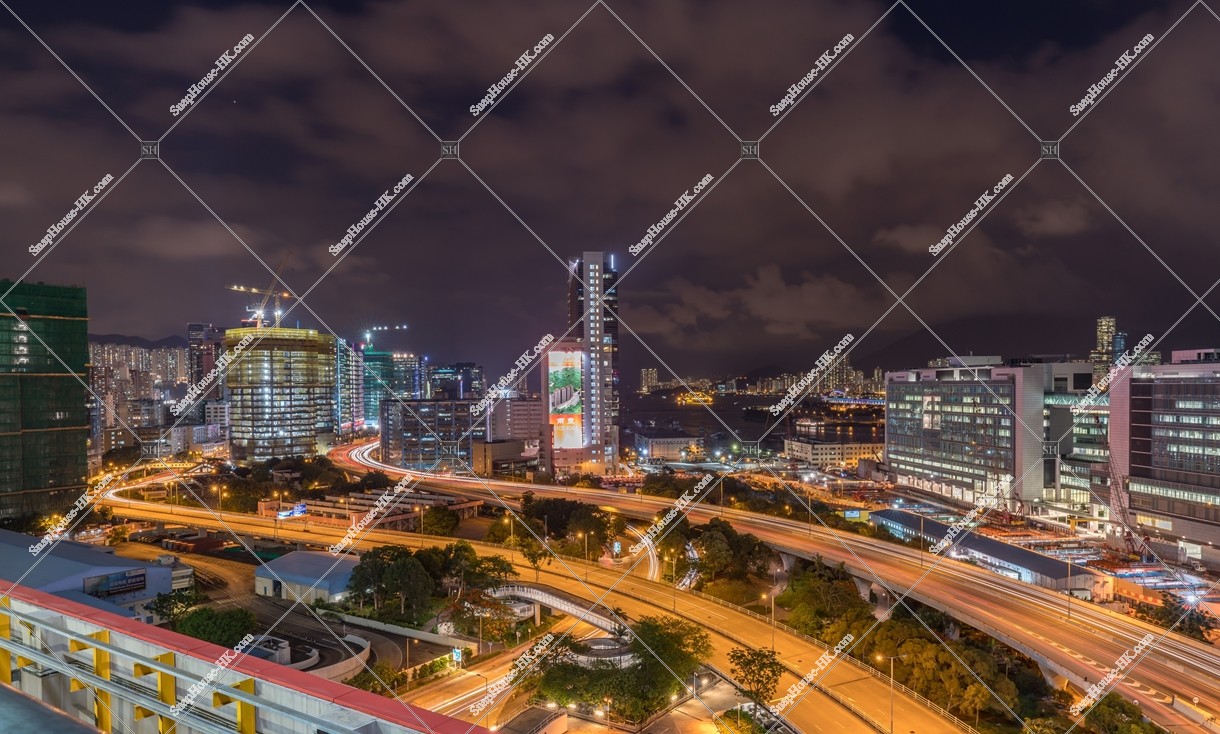 Night View of Kwon Tong, No.3