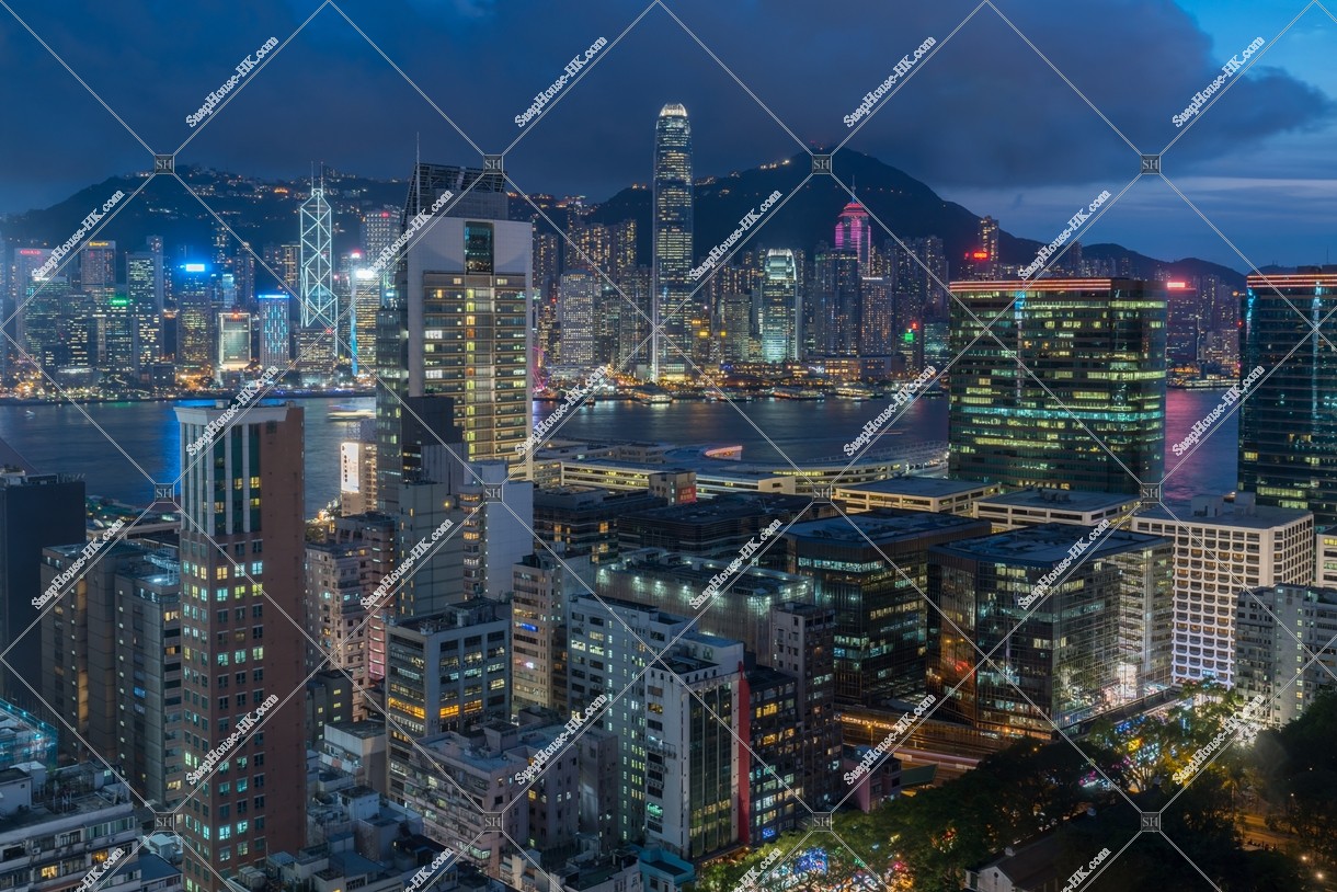 Night View of Tsim Sha Tsui and Hong Kong Island No.1
