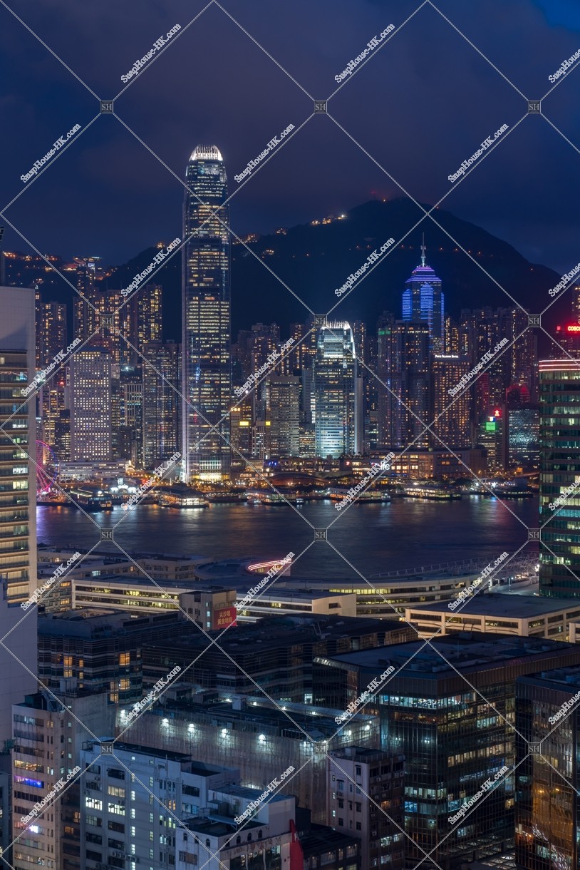Night View of Tsim Sha Tsui and Hong Kong Island No.4