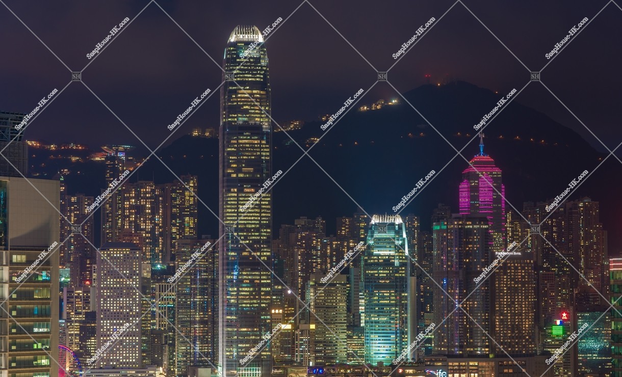 Night view of Central from Tsim Sha Tsui, No.1