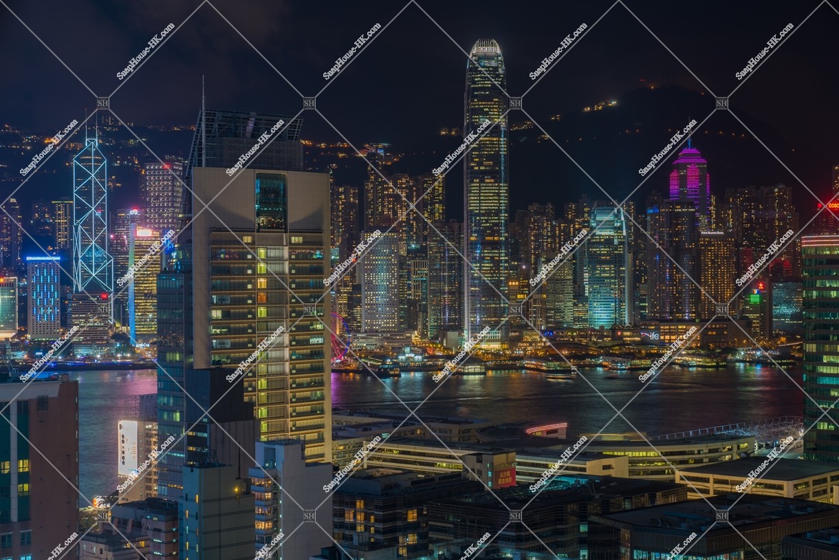 Night View of Tsim Sha Tsui and Hong Kong Island No.6