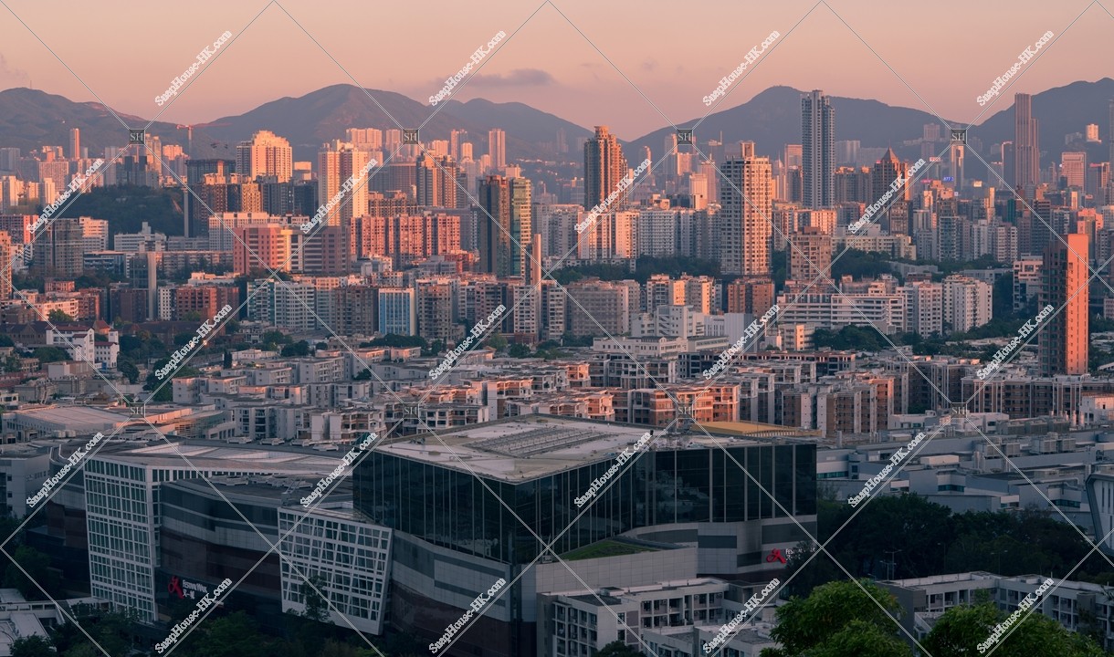 Evening scene of Kowloon Tong, No.1