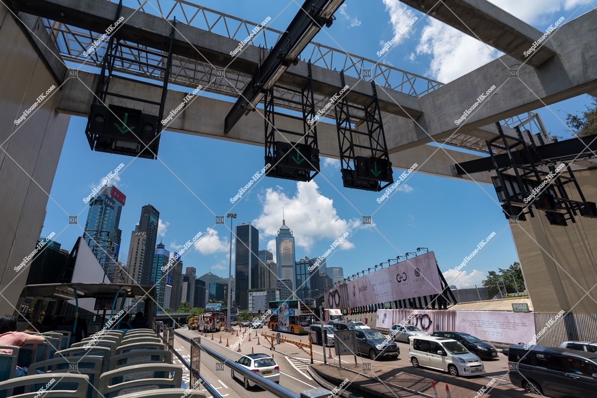 View of Cross-Harbour Tunnel, Wan Chai