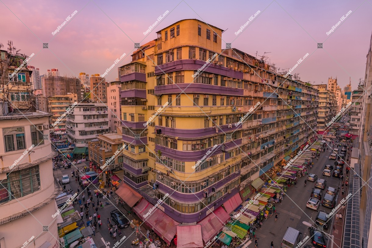 Street view of Sham Shui Po and Outdoor Market, No.3