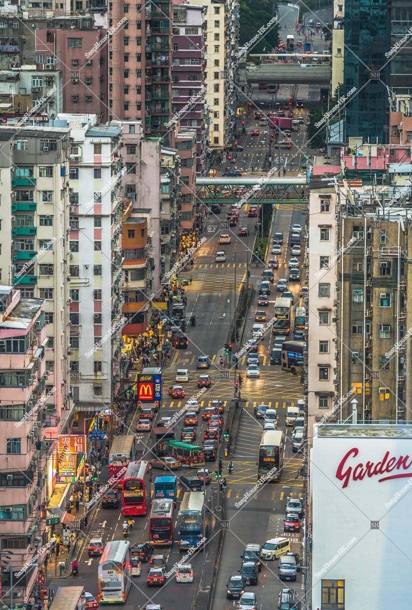View of Yen Chow Street, Sham Shui Po, No.1