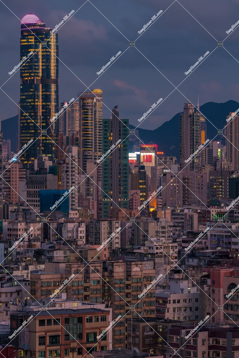 Night view of Sham Shui Po, No.4