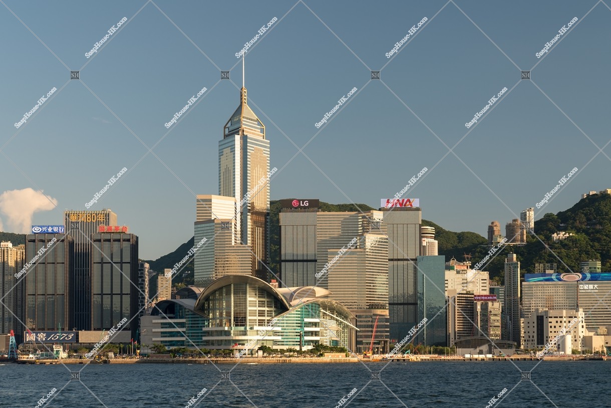 Evening scene of Wan Chai