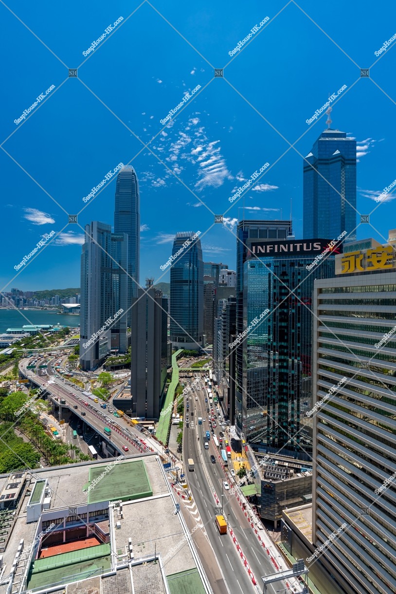 Cityscape view of Central, No.1