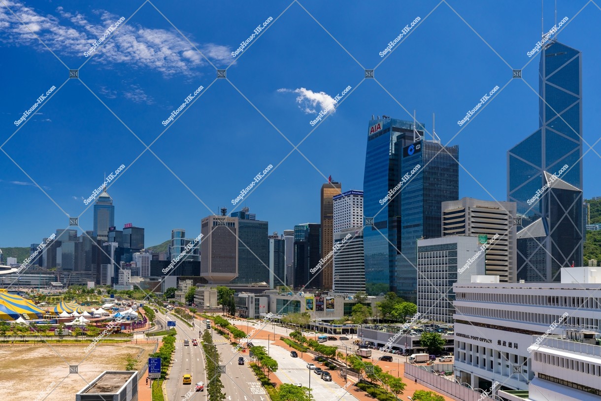 Cityscape view of Central, No.9