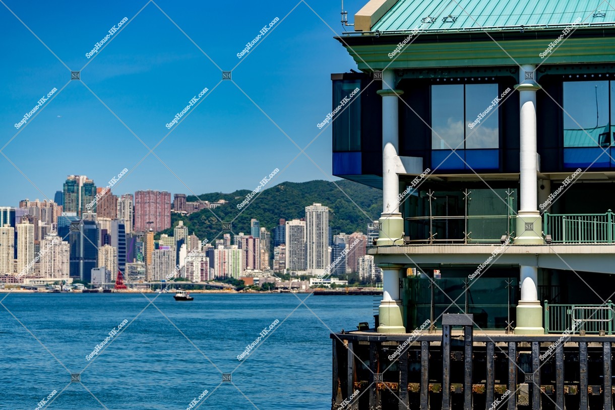 View of Central Ferry Piers, No.8