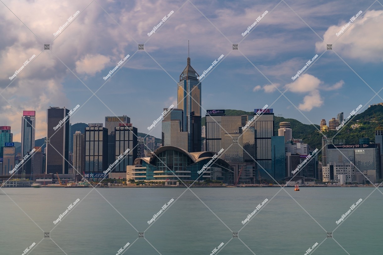 The view of Wan Chai at afternoon, No.1