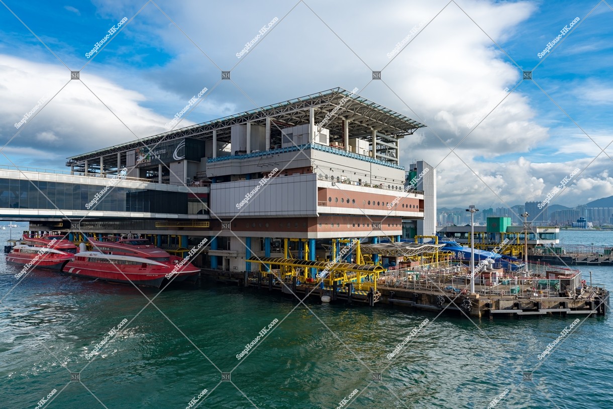 View of Hong Kong - Macau Ferry Terminal, Sheung Wan