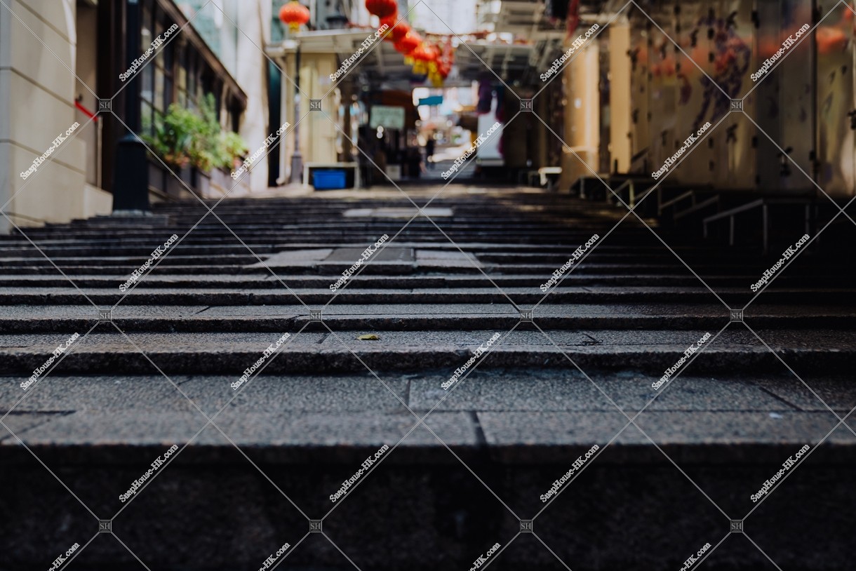 View of Pottinger Street, Central, No.2