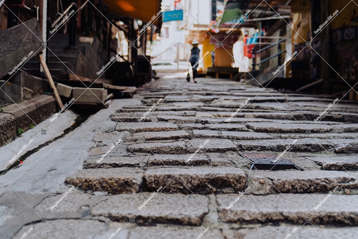 View of Pottinger Street, Central, No.3
