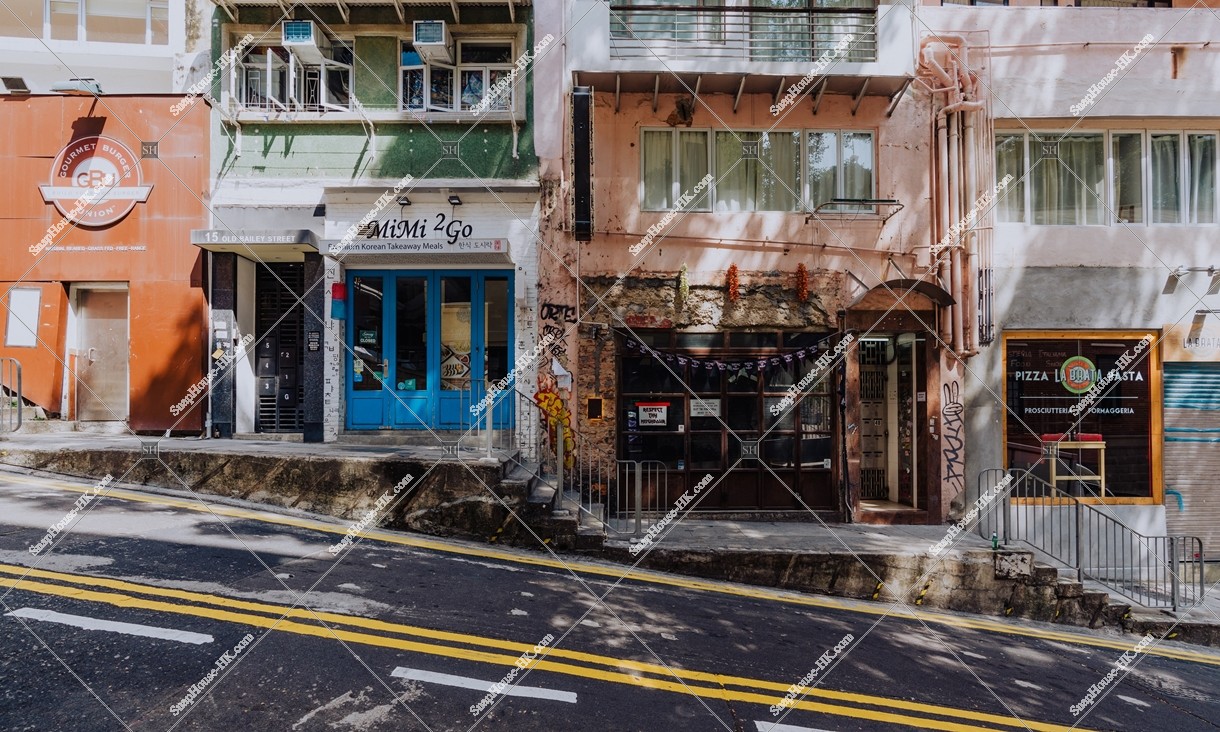 View of Old Bailey Street, Central