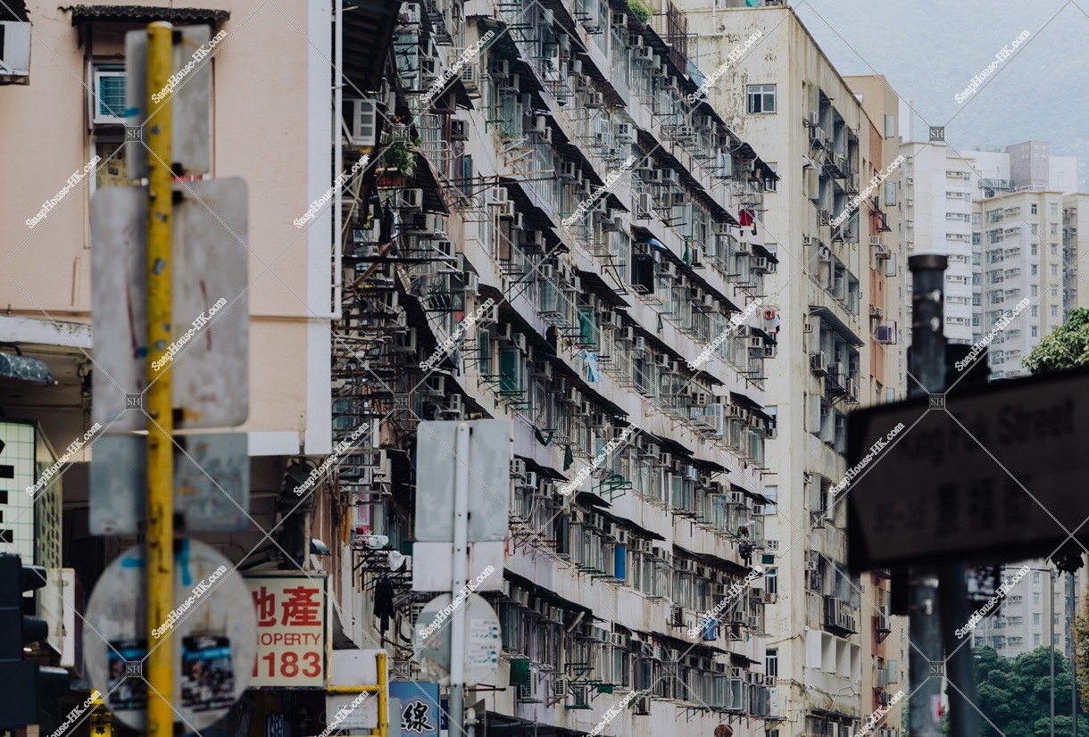 Views of the rainy weather, San Po Kong, No.1