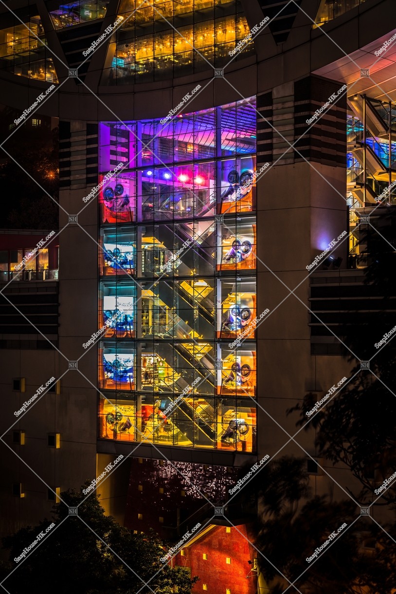 Night View of The Peak Tower, No.1