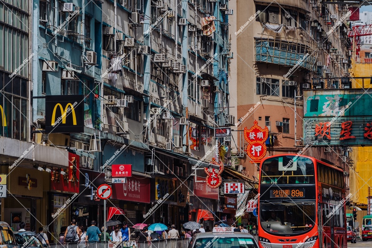 Landscape of residential area and shops, Ngau Tau Kok, No.3
