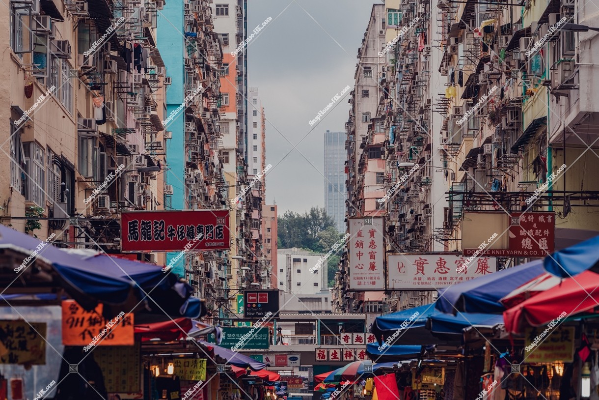 View of Fa Yuen Street Street at Mong Kok, No.9