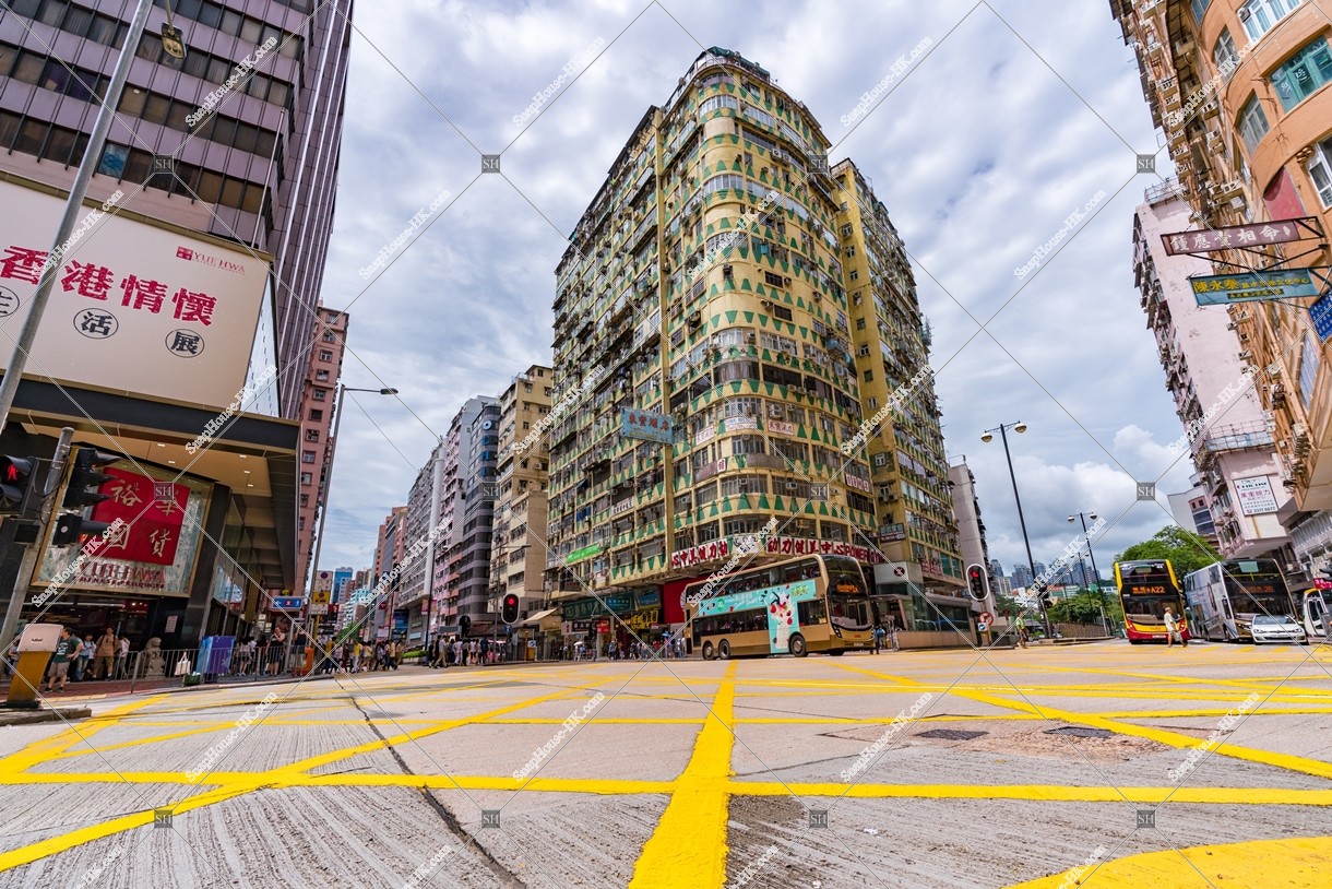 Landscape at intersection, Jordan