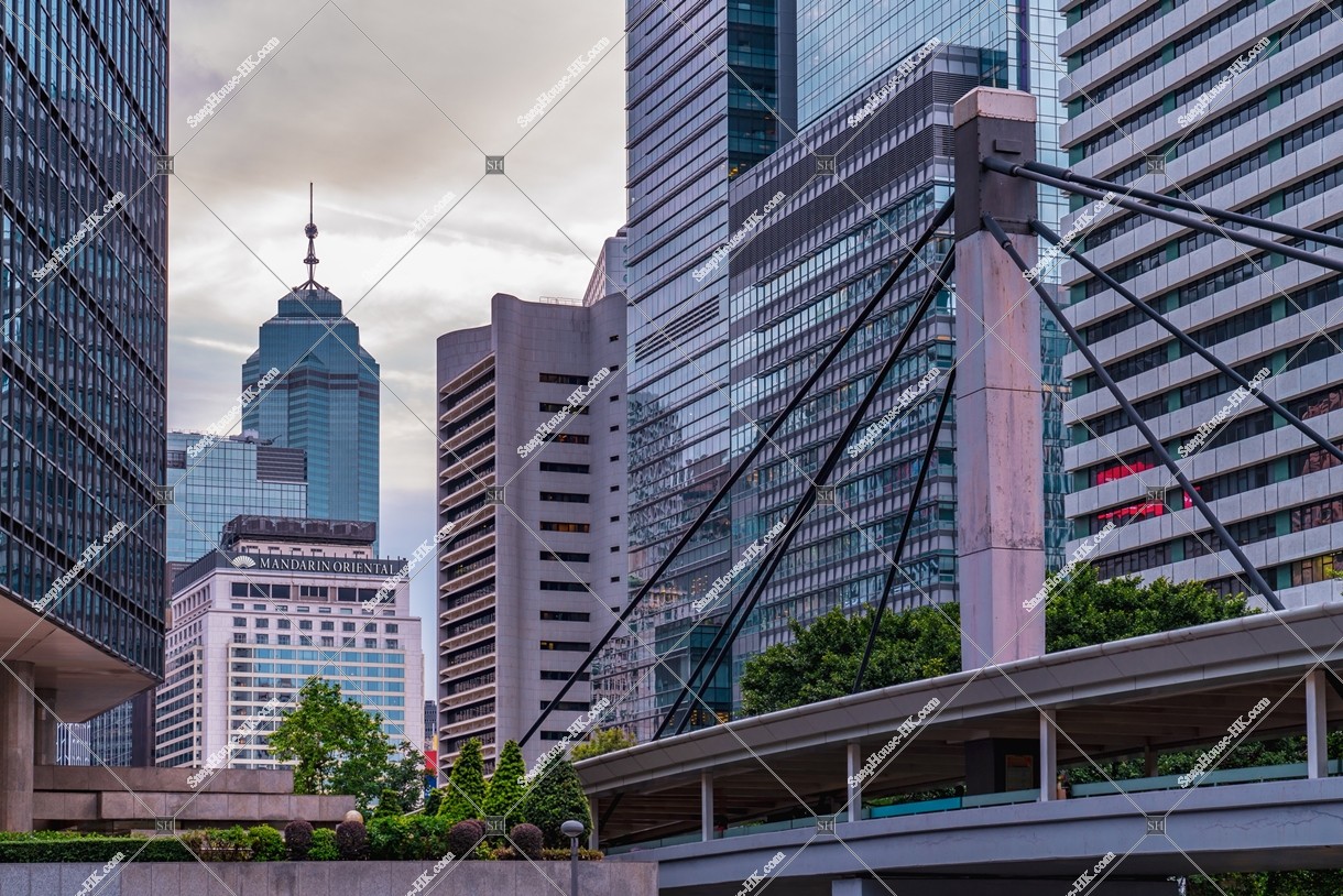 Sunset view of Central, No.1