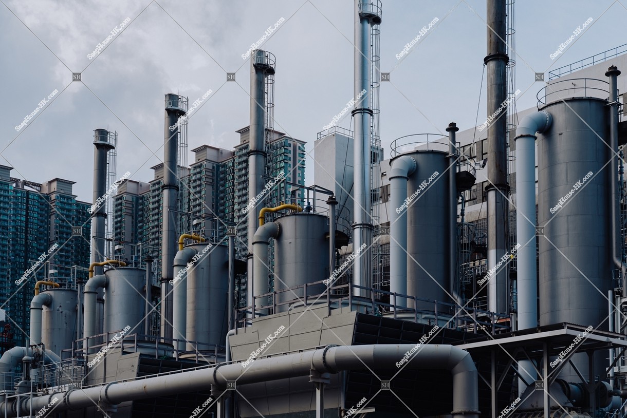 View of Gas facility, No.1