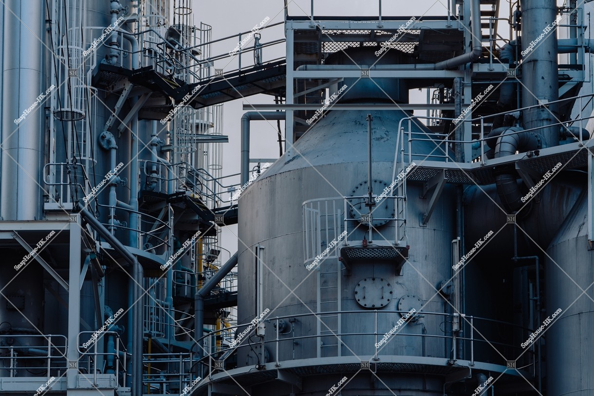 View of Gas facility, No.3