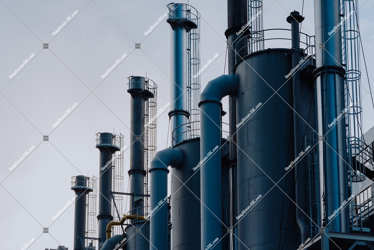 View of Gas facility, No.4