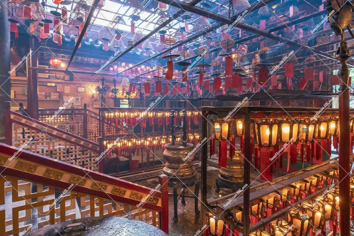 Interior of Man Mo Temple, Sheung Wan, No.4