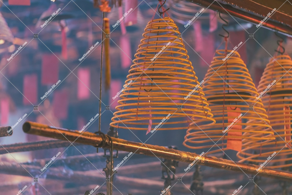 Lncense coils, Man Mo Temple, Sheung Wan, No.1